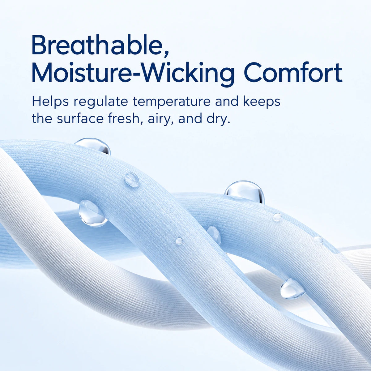 Contour Memory Foam Pillow with Pillowcase — Triple-Layer Slow Rebound